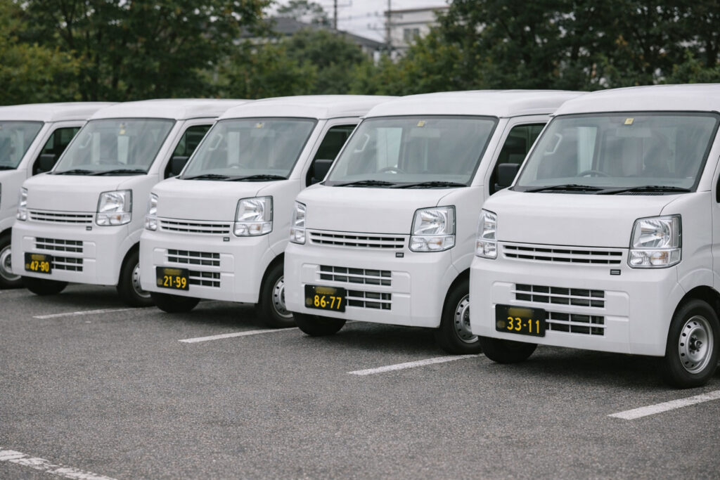 軽貨物車両イメージ　軽貨物ドライバーは未経験でも始められる？働き方・必要準備・成功の秘訣は？